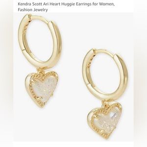 REDUCED: Scott Heart Huggie Earrings